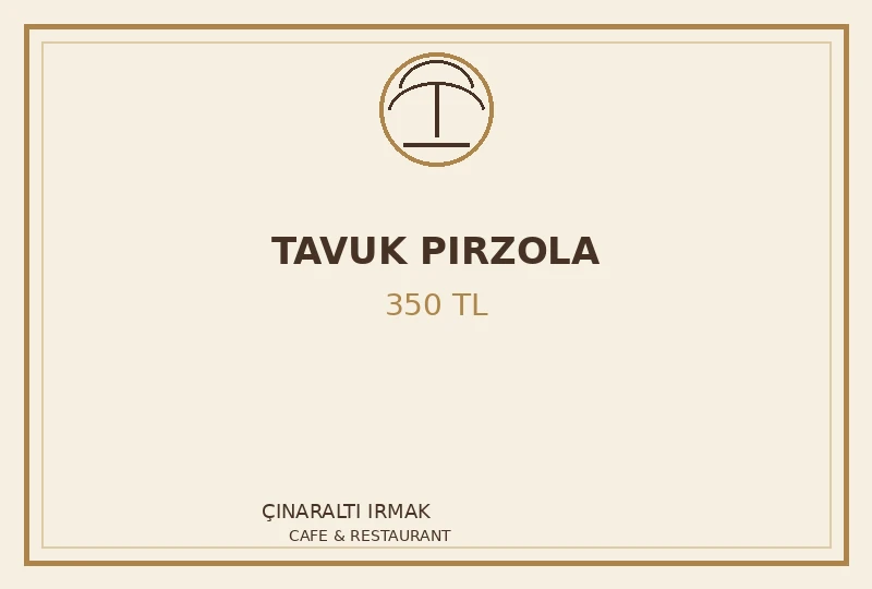 TAVUK PIRZOLA