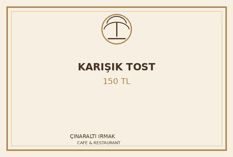 KARIŞIK TOST