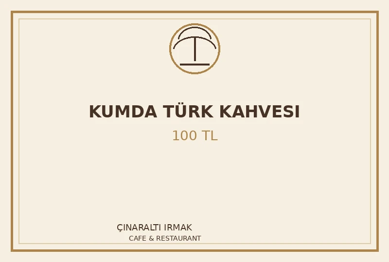 KUMDA TÜRK KAHVESI