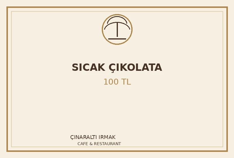 SICAK ÇIKOLATA