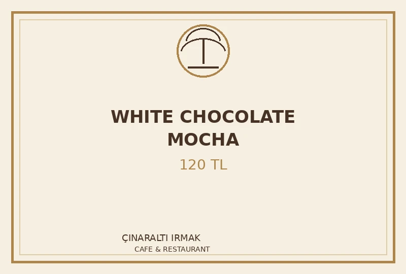 WHITE CHOCOLATE MOCHA