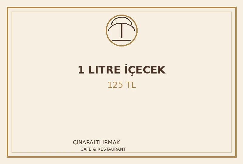 1 LITRE İÇECEK