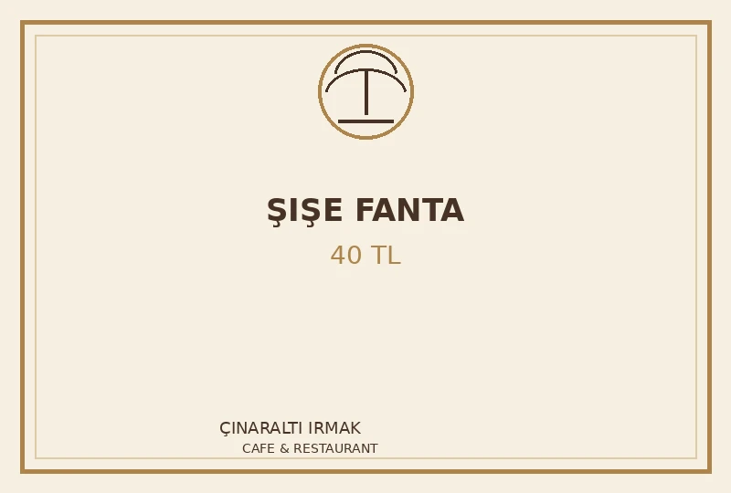 ŞIŞE FANTA