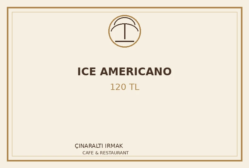 ICE AMERICANO